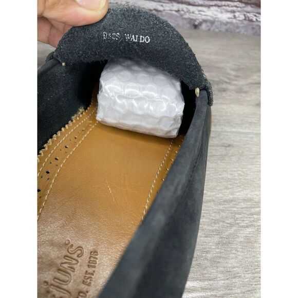 G.H. Bass & Co Weejuns Waldo Navy Leather Penny Loafers Shoes Men Sz 10D US/43EU - Picture 15 of 16